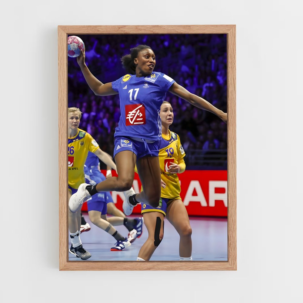 Poster Action en Handball (vue 4)