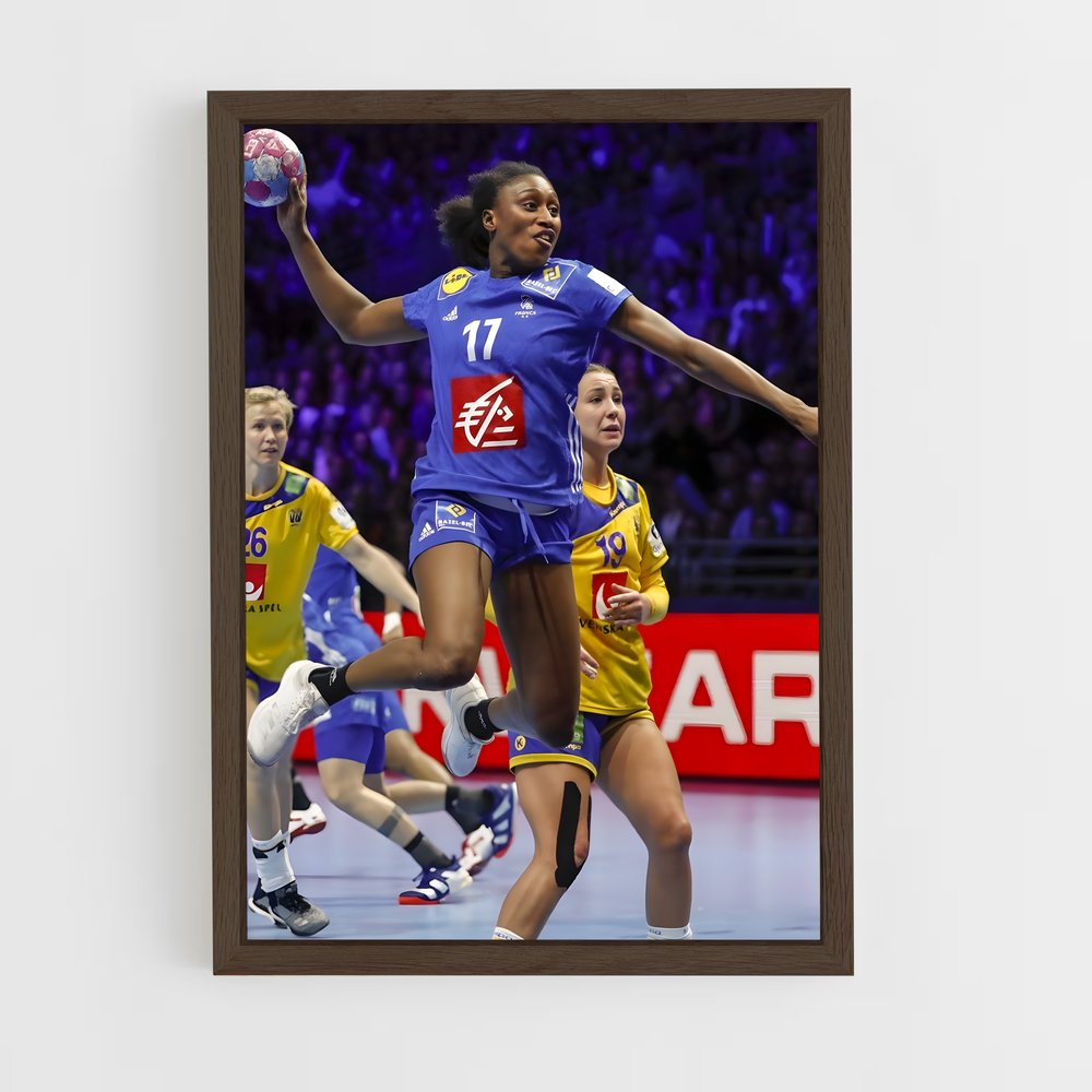 Poster Action en Handball (vue 5)