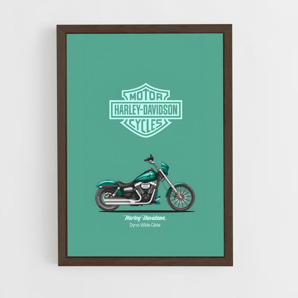 Poster Harley-Davidson Dyno Glide (vue 5)