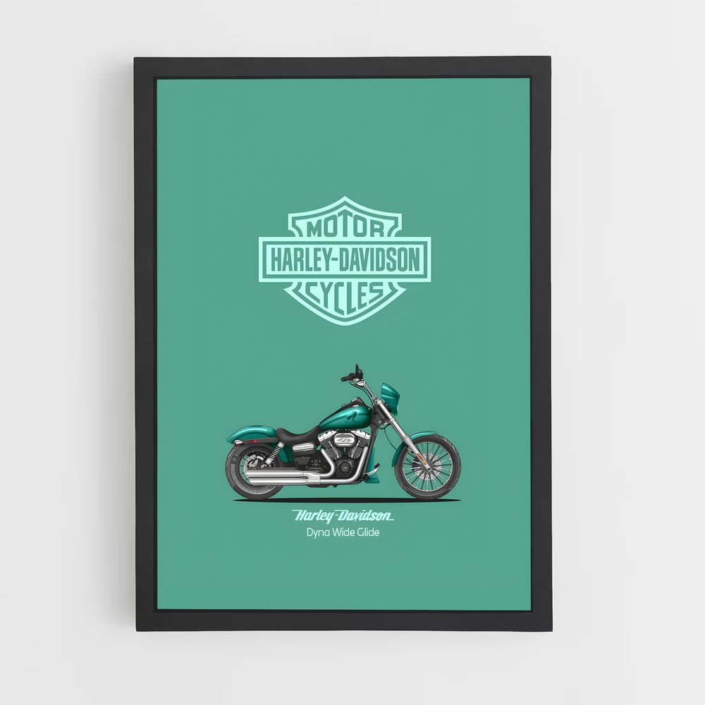 Poster Harley-Davidson Dyno Glide (vue 2)