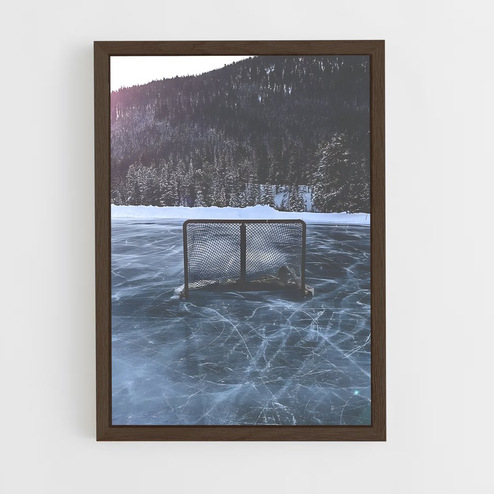 Poster Évasion Glacée – affiche Hockey sur glace (vue 5)