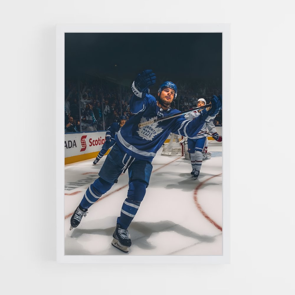 Poster Exploit Glaciaire – affiche Hockey sur glace (vue 3)