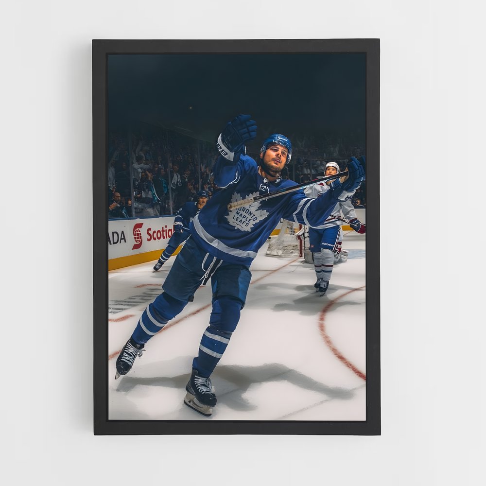Poster Exploit Glaciaire – affiche Hockey sur glace (vue 2)
