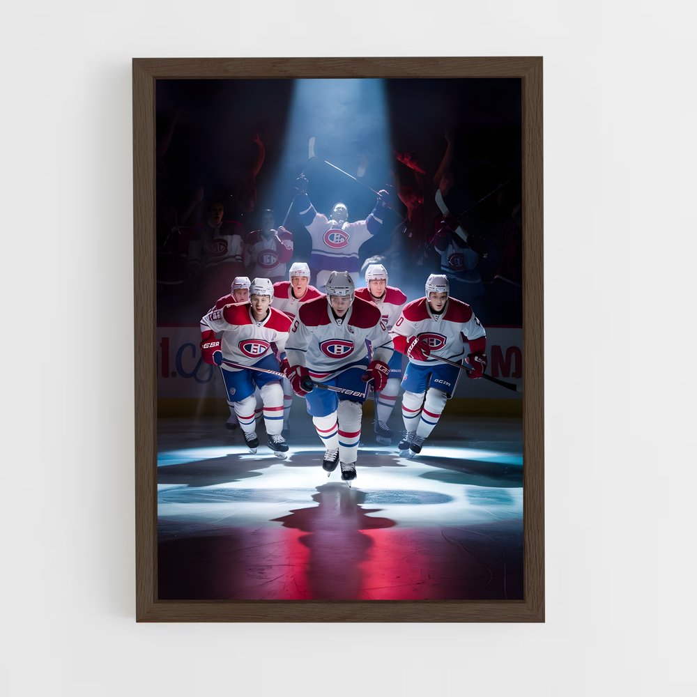 Poster Glorieux sur Glace – affiche Hockey sur glace (vue 5)