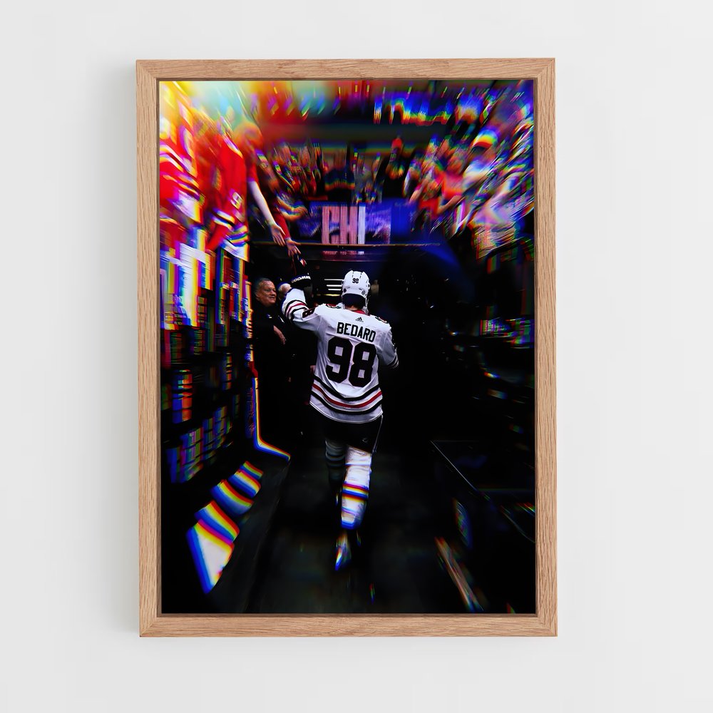 Poster Patineur Glorieux – affiche Hockey sur glace (vue 4)