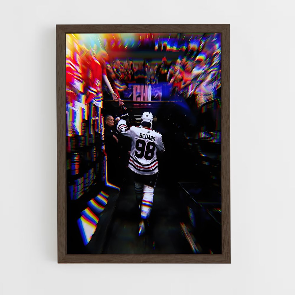 Poster Patineur Glorieux – affiche Hockey sur glace (vue 5)