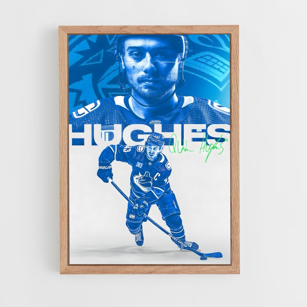 Poster Dynamique Hockey – affiche Hockey sur glace (vue 4)