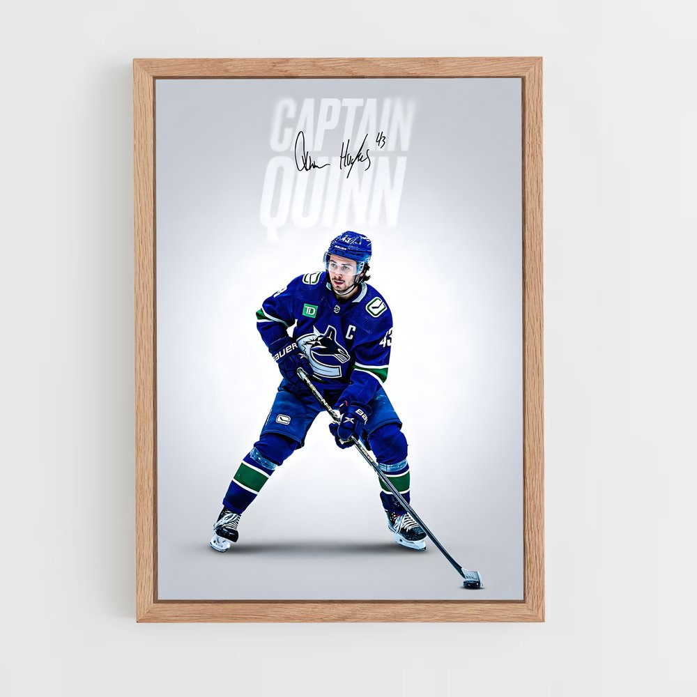 Poster Captain Quinn – affiche Hockey sur glace (vue 4)
