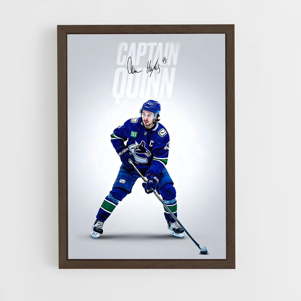 Poster Captain Quinn – affiche Hockey sur glace (vue 5)
