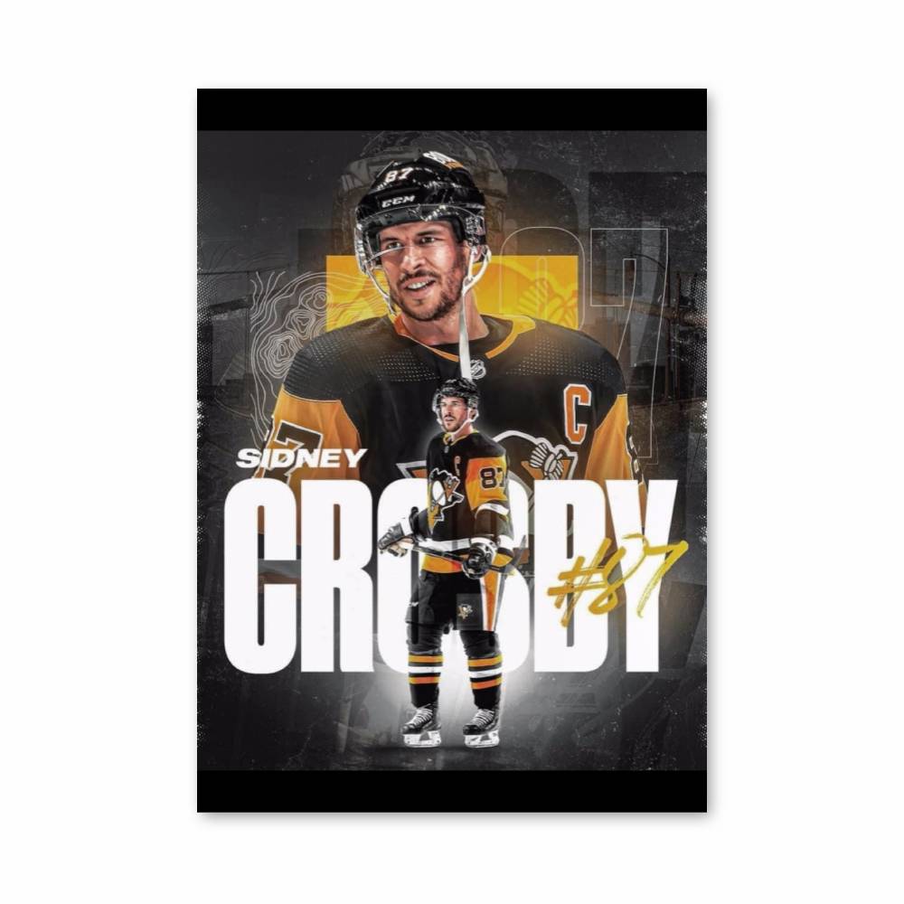 Poster Maître du Hockey – affiche Hockey sur glace