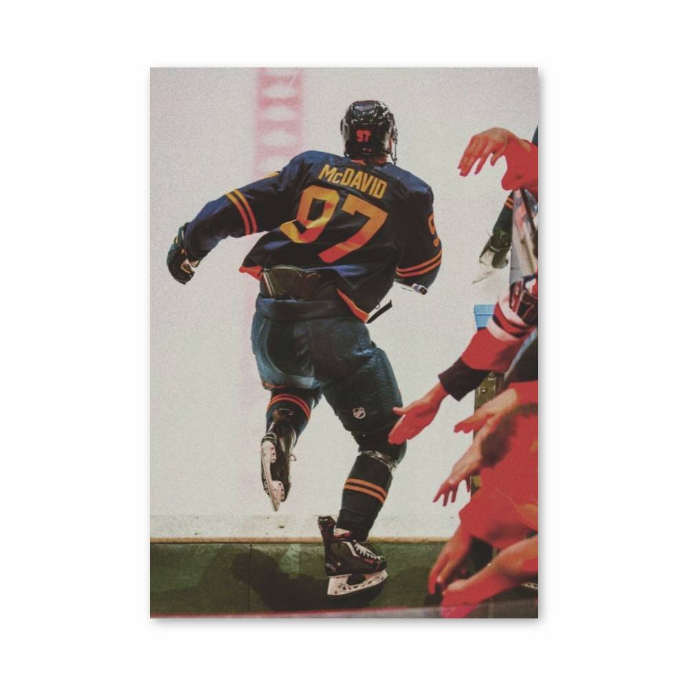 Poster Évasion Hockey – affiche Hockey sur glace