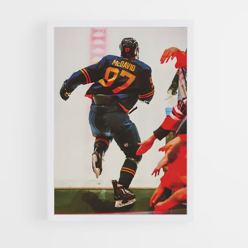 Poster Évasion Hockey – affiche Hockey sur glace (vue 3)