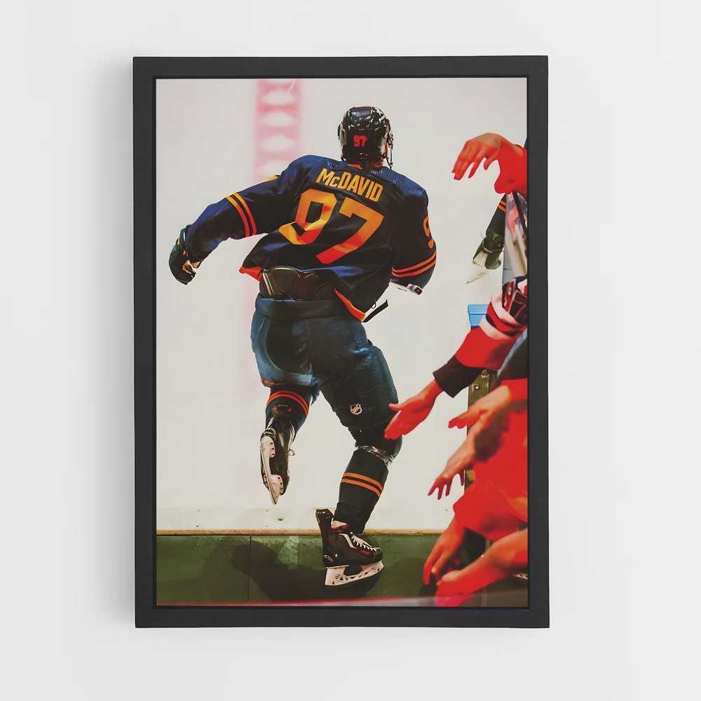 Poster Évasion Hockey – affiche Hockey sur glace (vue 2)