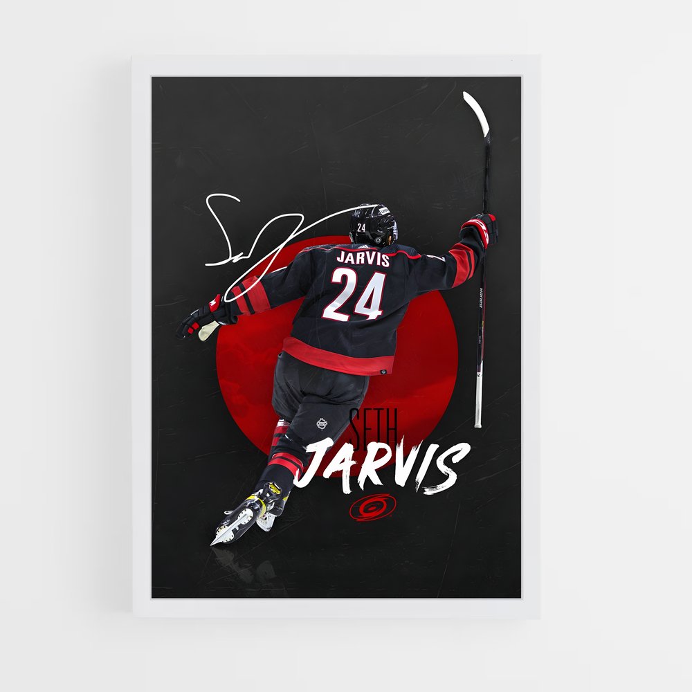 Poster Dynamisme Hockey – affiche Hockey sur glace (vue 3)