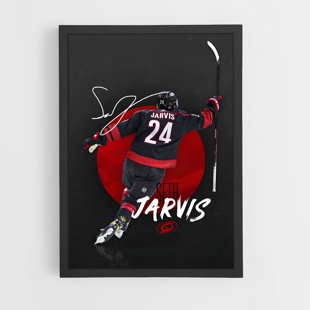 Poster Dynamisme Hockey – affiche Hockey sur glace (vue 2)