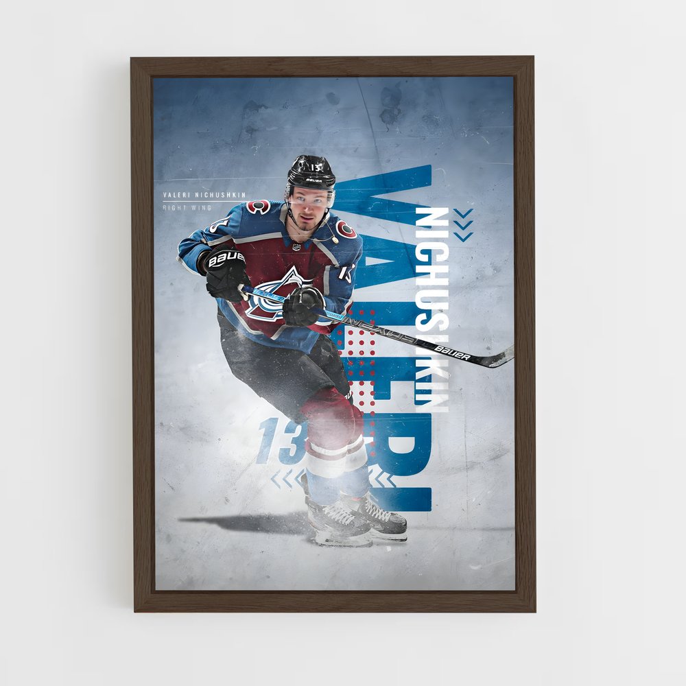 Poster Hockey Dynamique – affiche Hockey sur glace (vue 5)
