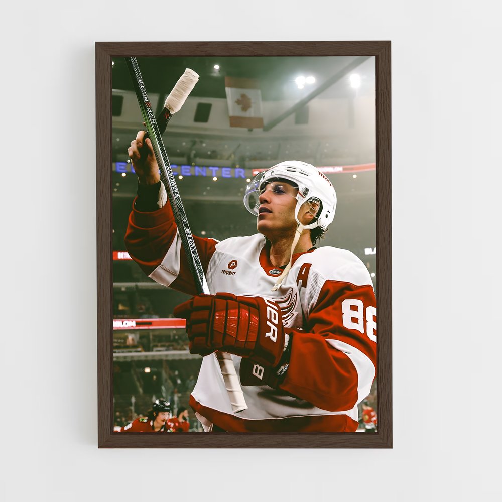 Poster Le Joueur Passionné – affiche Hockey sur glace (vue 5)