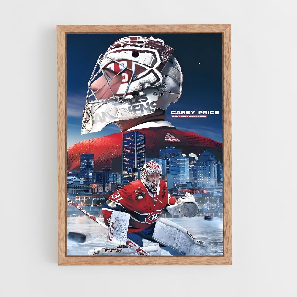 Poster Gardien Glaciel – affiche Hockey sur glace (vue 4)