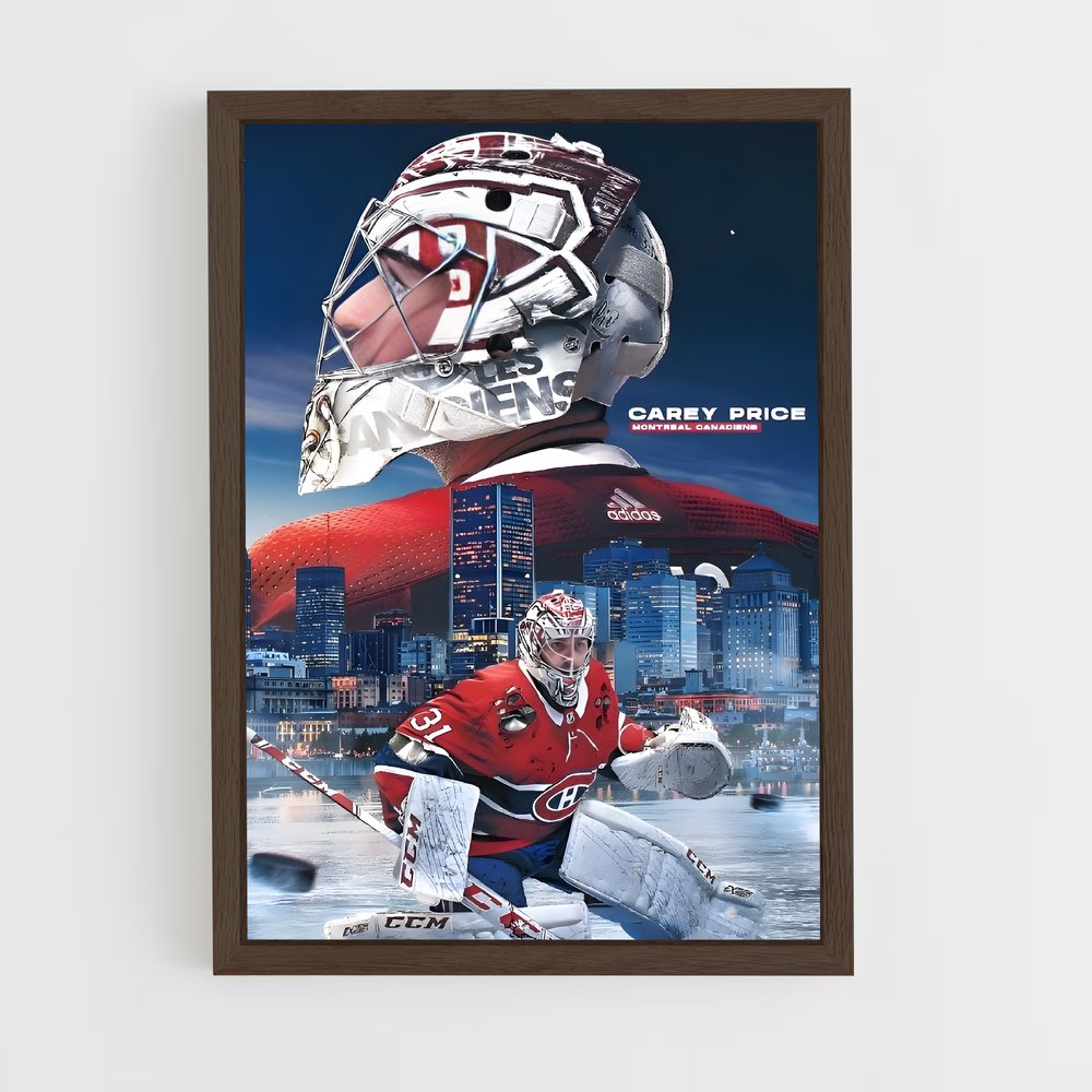 Poster Gardien Glaciel – affiche Hockey sur glace (vue 5)