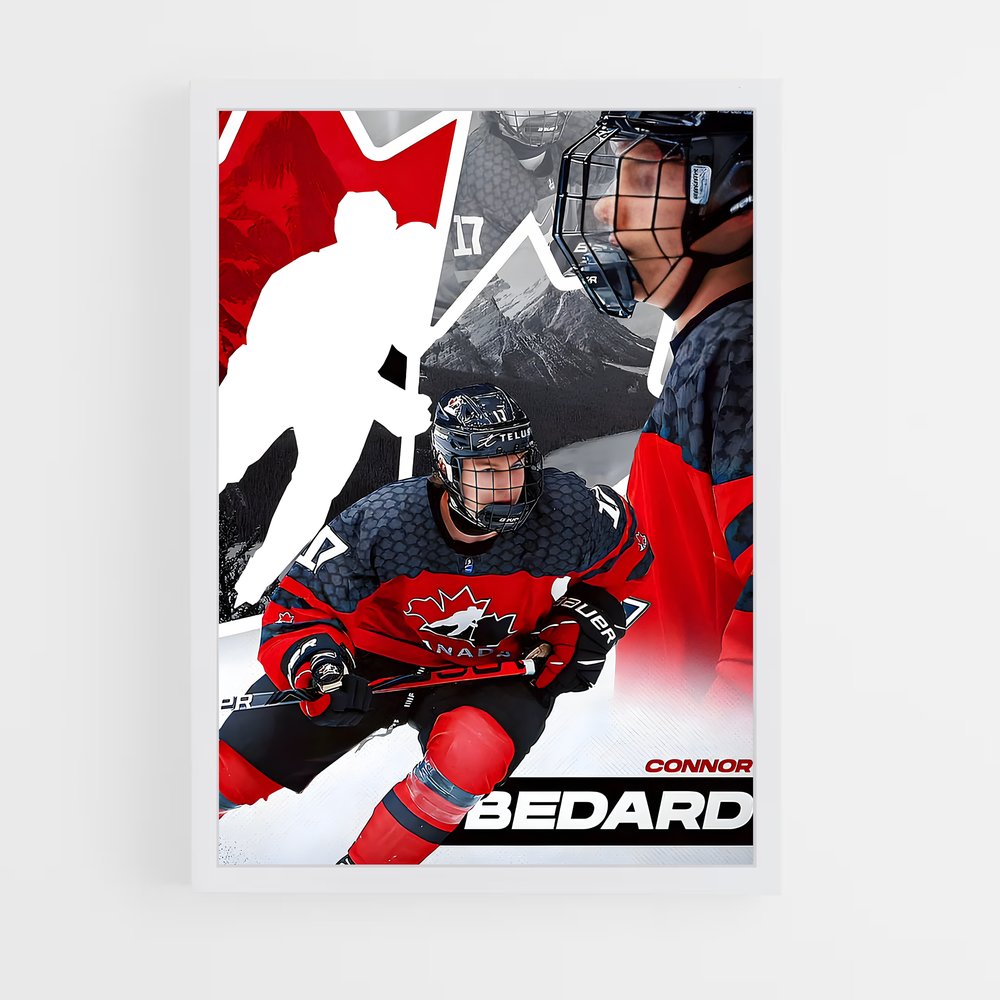 Poster Champion de Hockey – affiche Hockey sur glace (vue 3)