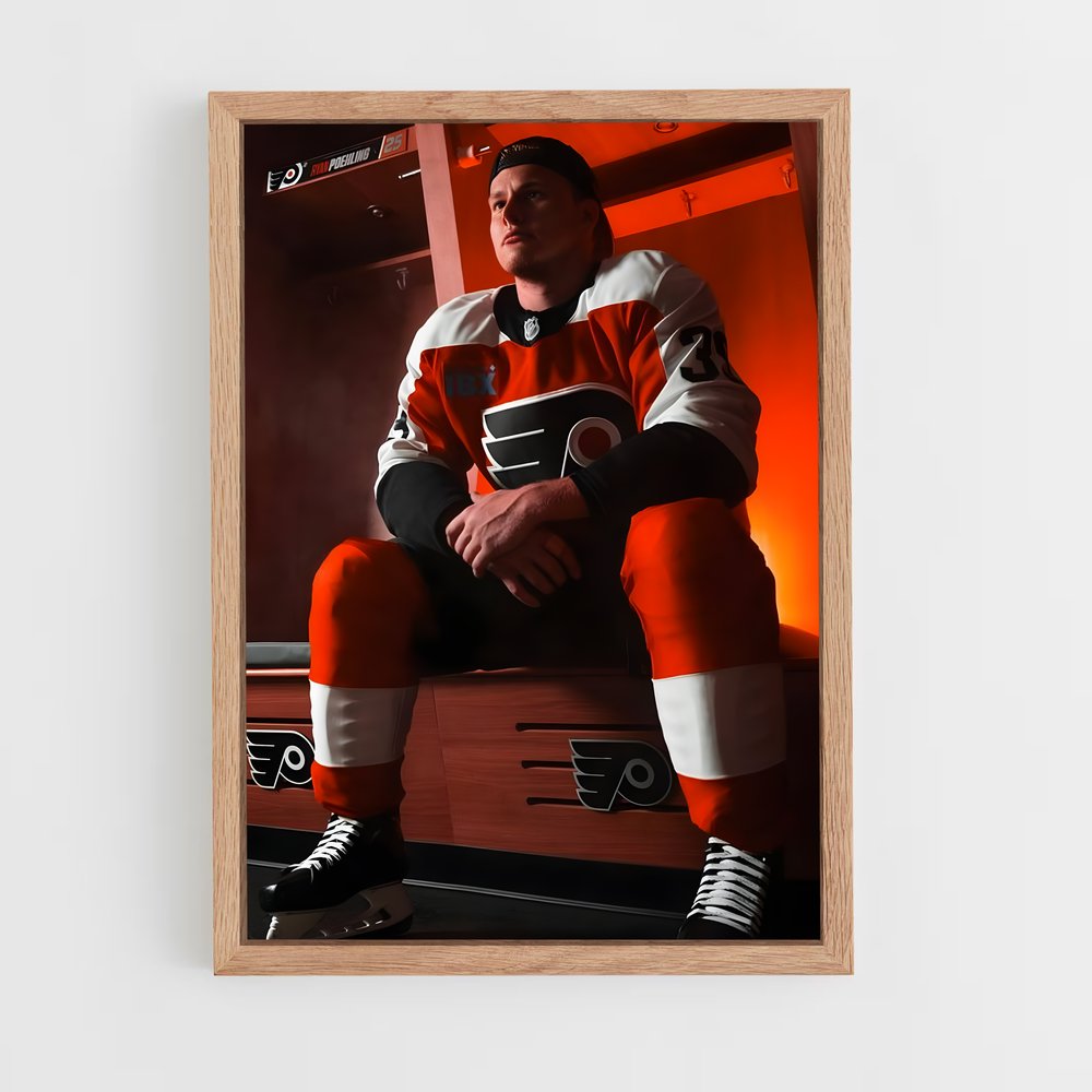 Poster Esprit du Vestiaire – affiche Hockey sur glace (vue 4)