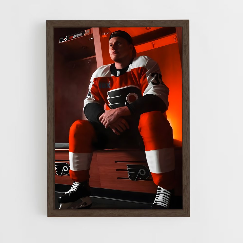 Poster Esprit du Vestiaire – affiche Hockey sur glace (vue 5)