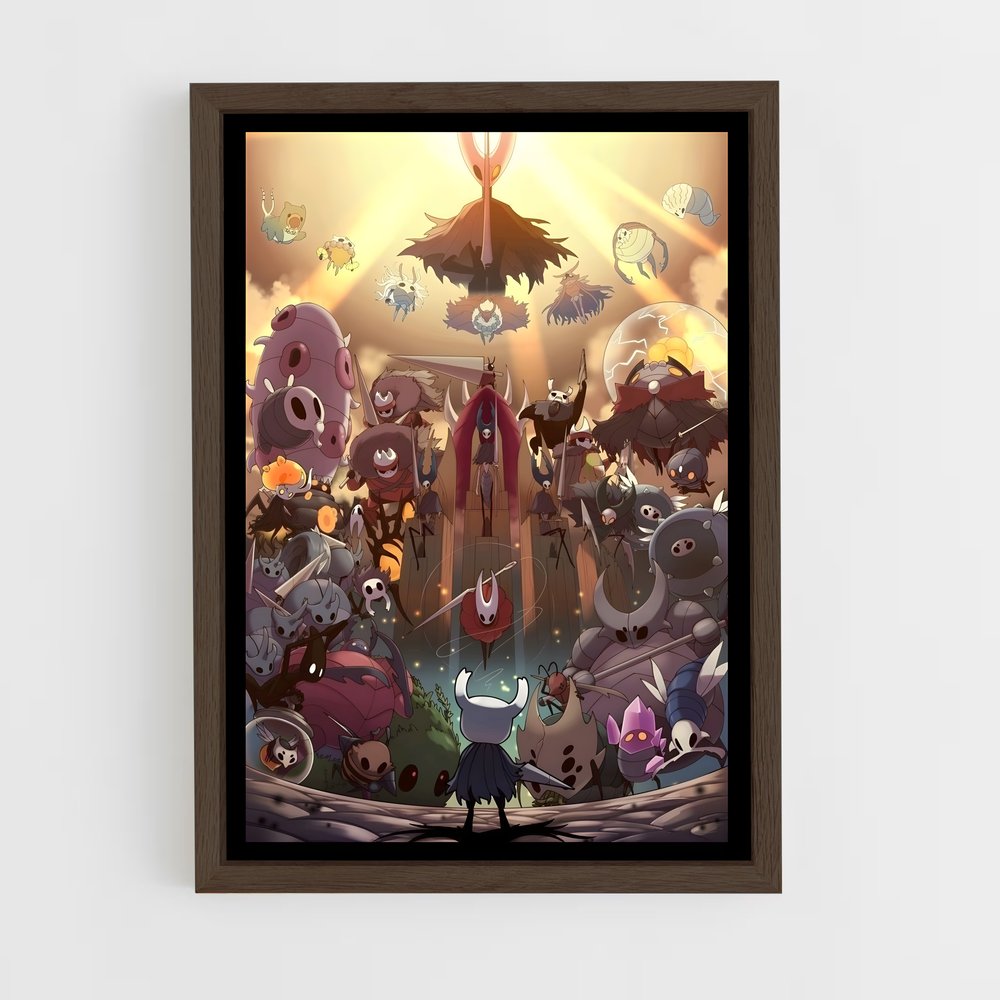 Poster Hollow Kingdom – affiche Hollow Knight (vue 5)
