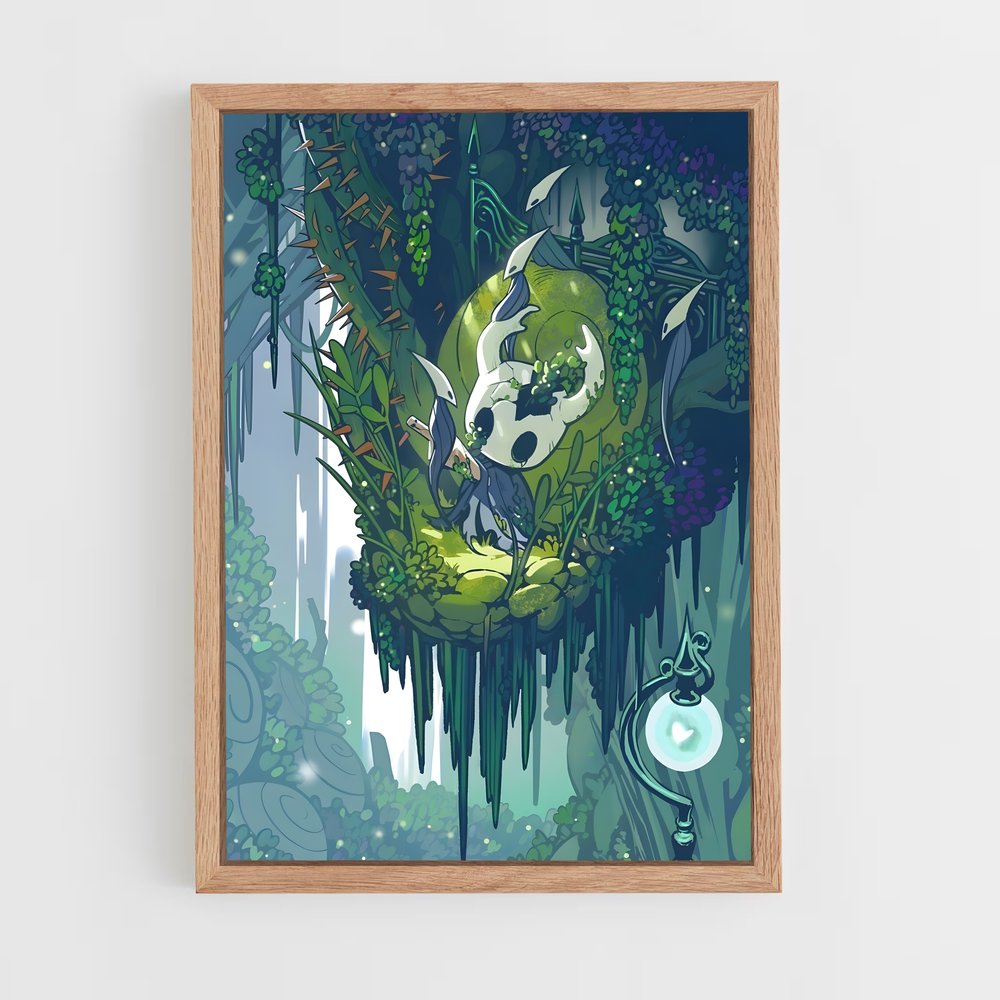 Poster Chevalier Sylvestre – affiche Hollow Knight (vue 4)