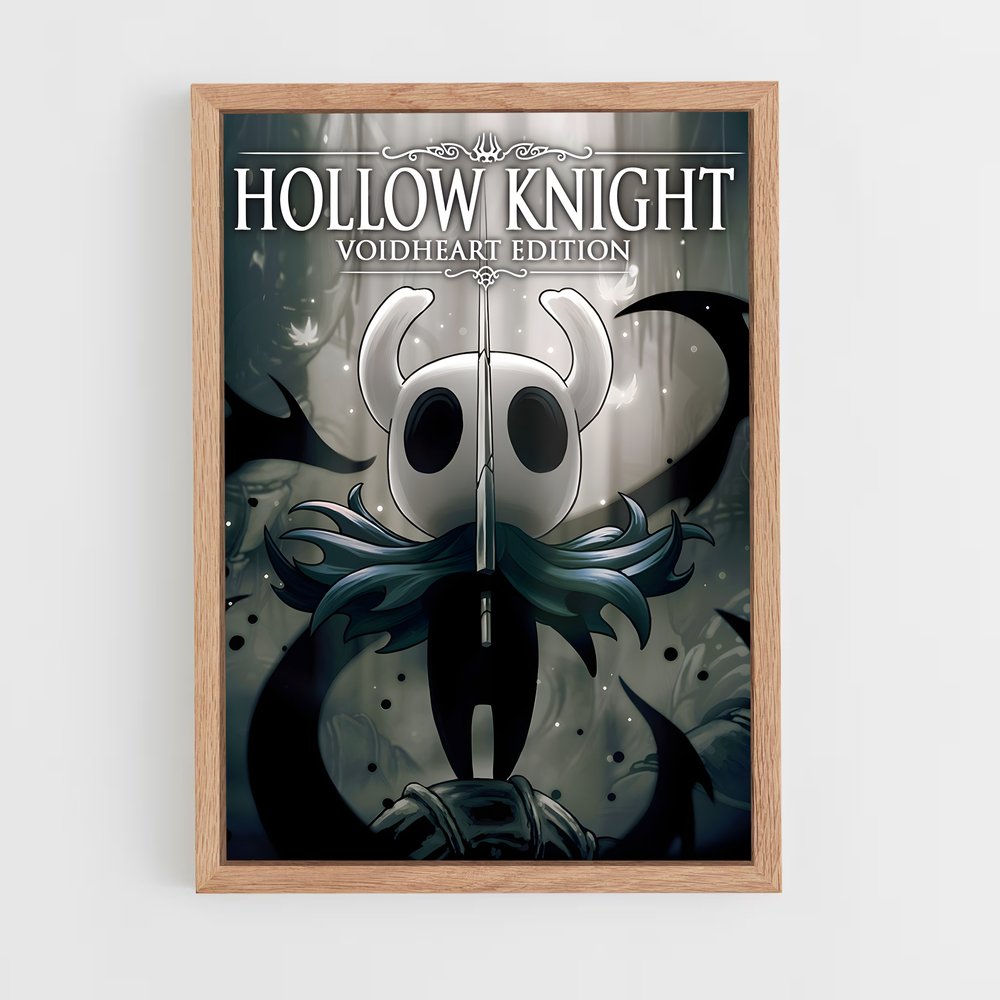 Poster Chevalier Creux Voix des Ténèbres – affiche Hollow Knight (vue 4)