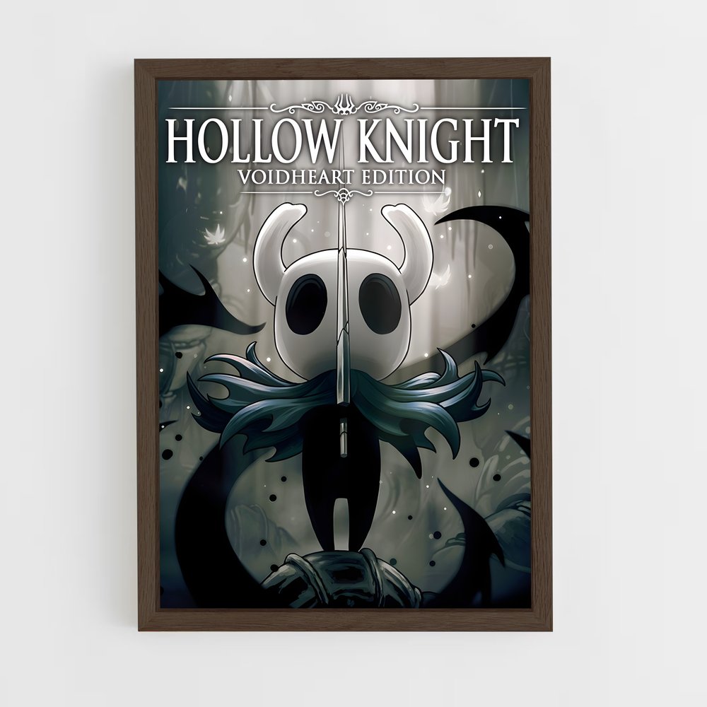 Poster Chevalier Creux Voix des Ténèbres – affiche Hollow Knight (vue 5)