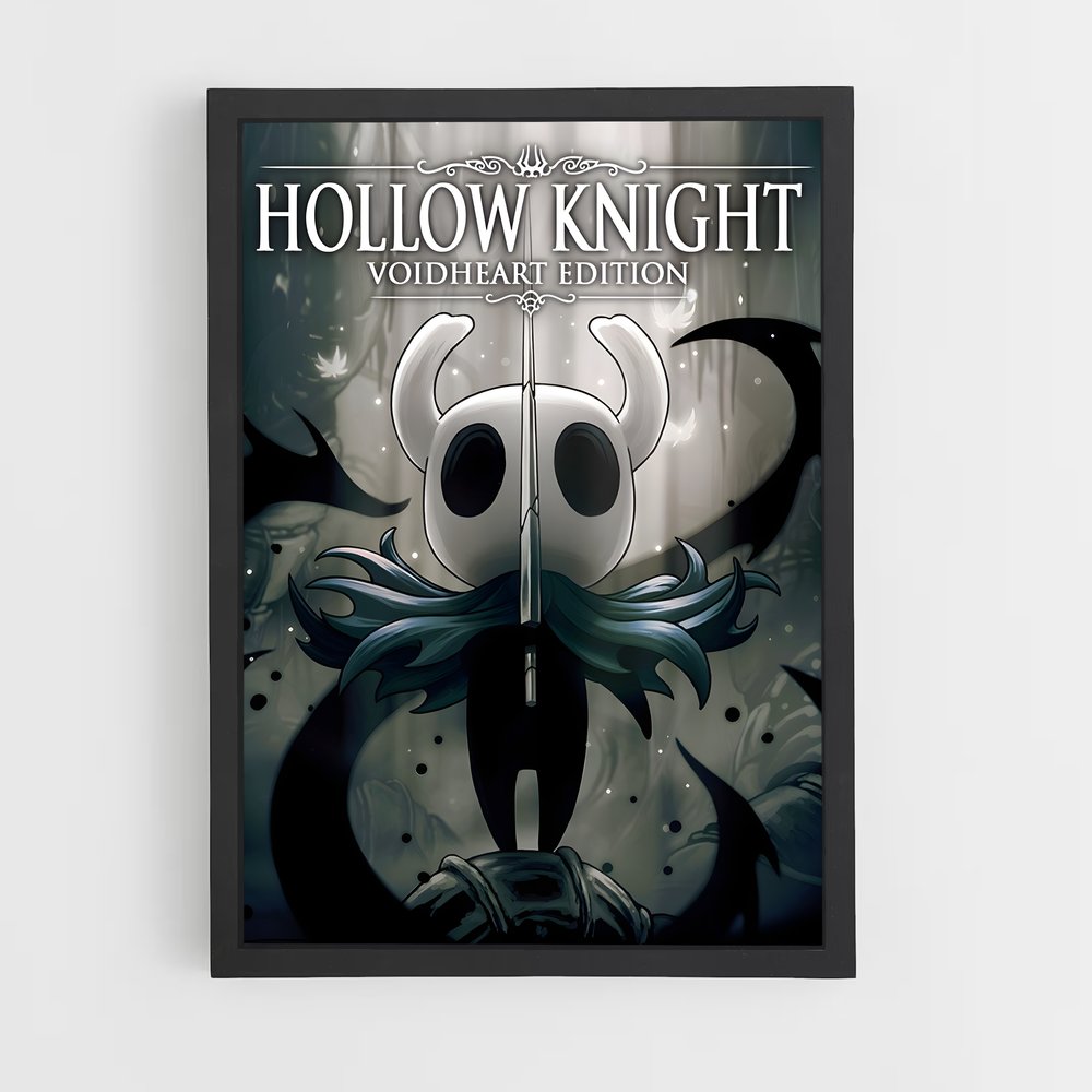 Poster Chevalier Creux Voix des Ténèbres – affiche Hollow Knight (vue 2)