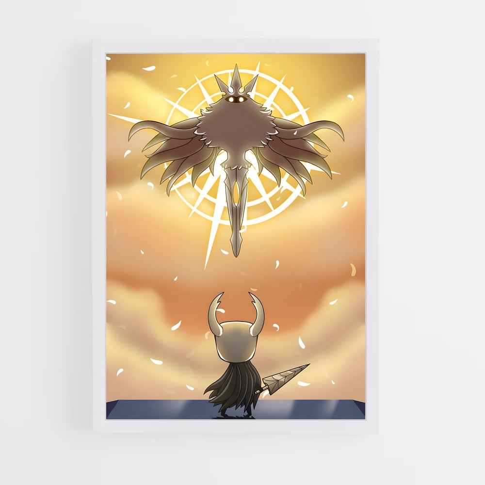 Poster Éveil du Chevalier – affiche Hollow Knight (vue 3)