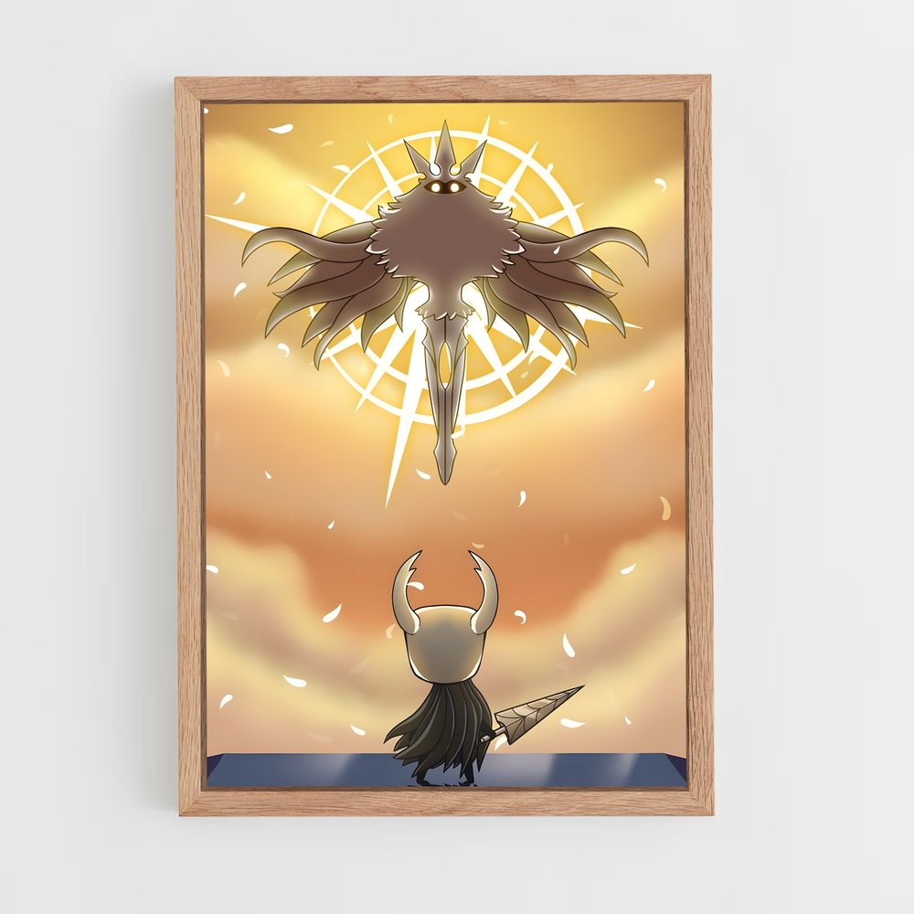 Poster Éveil du Chevalier – affiche Hollow Knight (vue 4)