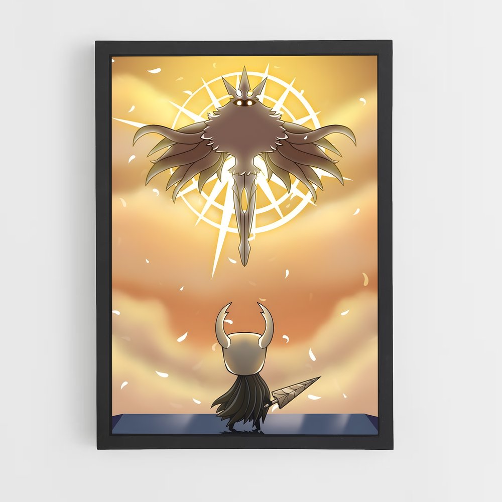 Poster Éveil du Chevalier – affiche Hollow Knight (vue 2)