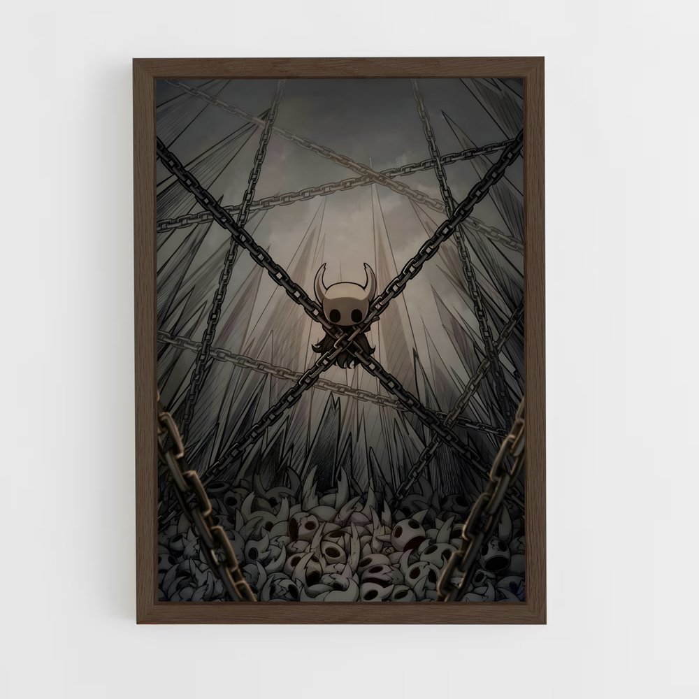 Poster L'Ombre Enchaînée – affiche Hollow Knight (vue 5)