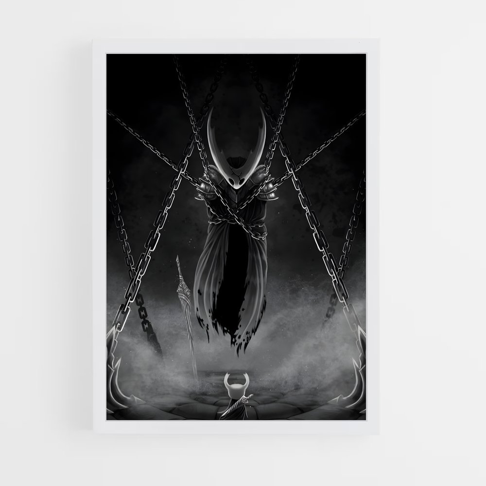 Poster Knight of Chains – affiche Hollow Knight (vue 3)
