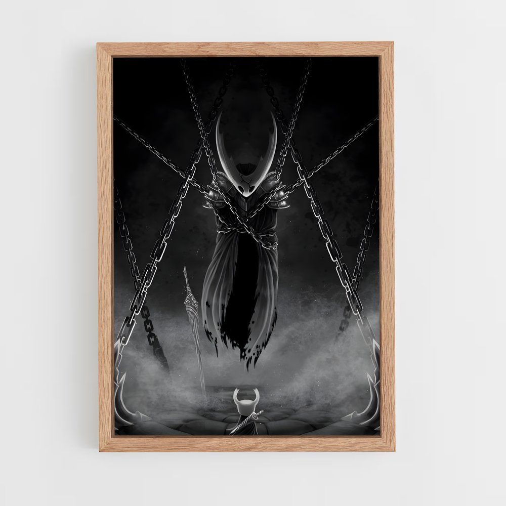 Poster Knight of Chains – affiche Hollow Knight (vue 4)