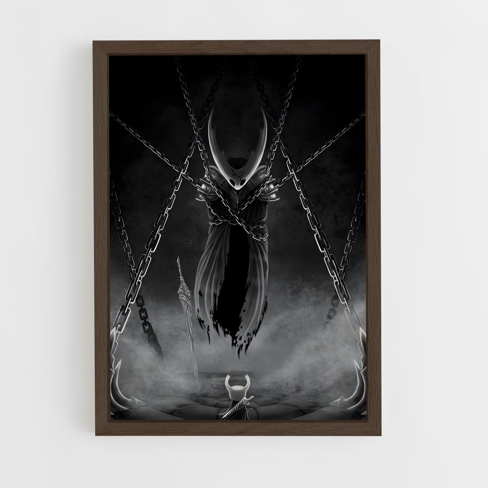Poster Knight of Chains – affiche Hollow Knight (vue 5)