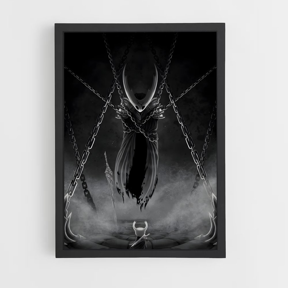 Poster Knight of Chains – affiche Hollow Knight (vue 2)