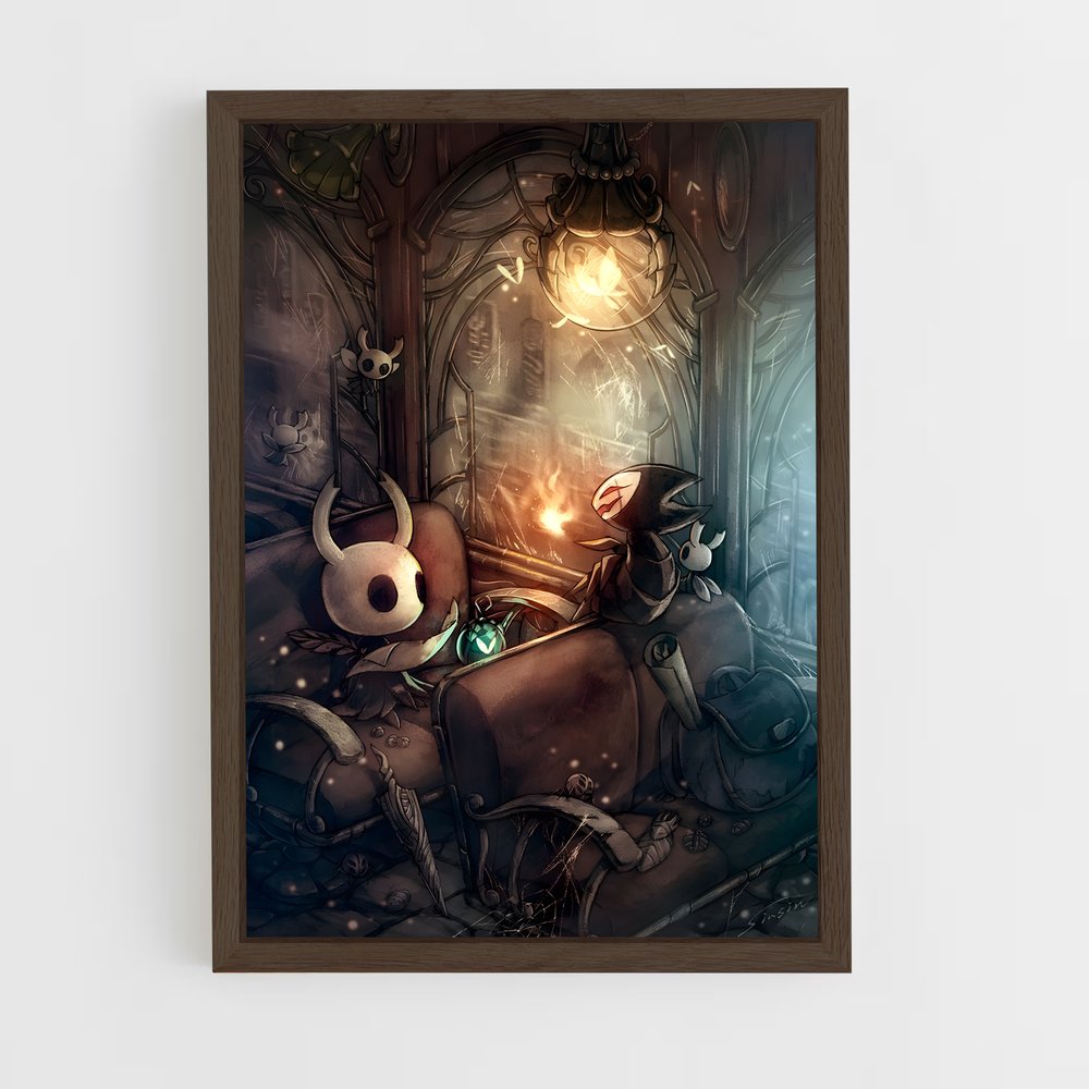Poster Repos Mystique – affiche Hollow Knight (vue 5)