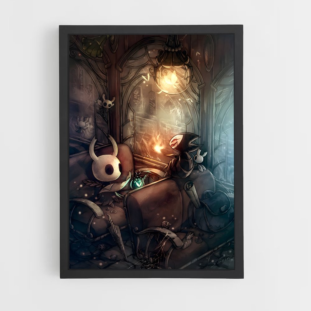 Poster Repos Mystique – affiche Hollow Knight (vue 2)