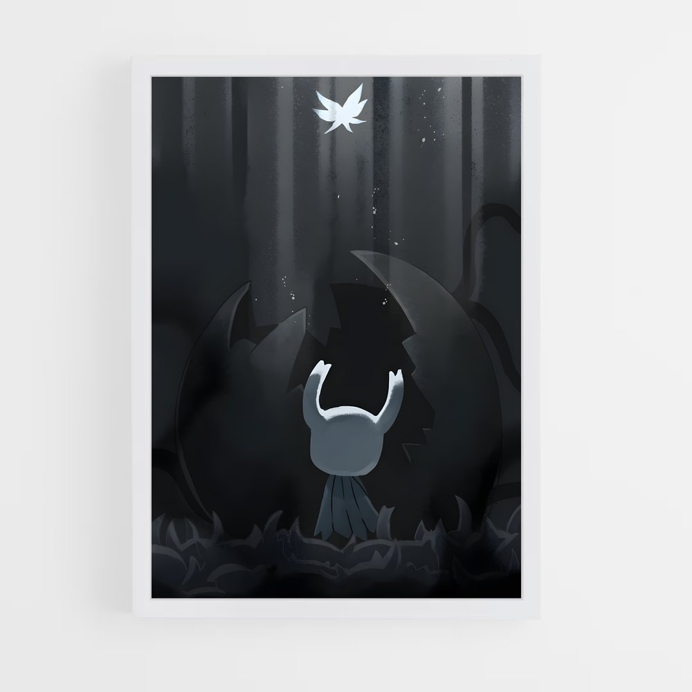 Poster Lueur de Chevalier – affiche Hollow Knight (vue 3)