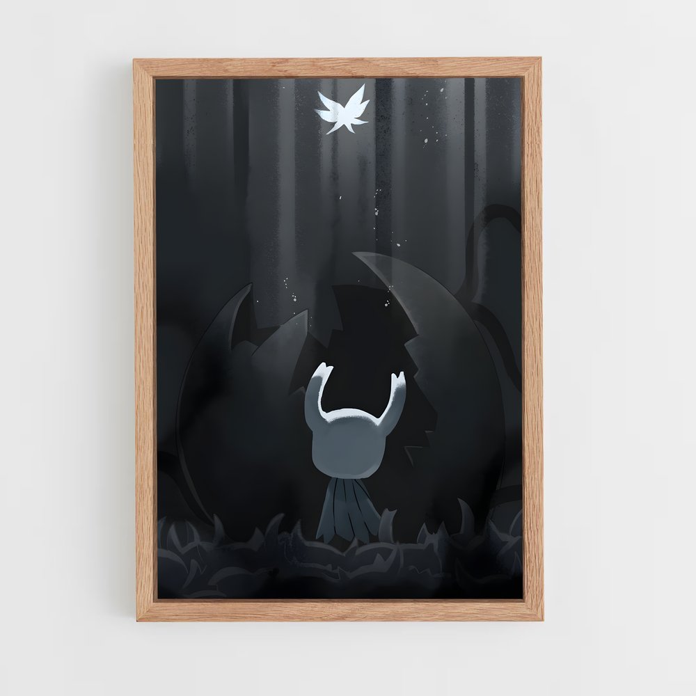 Poster Lueur de Chevalier – affiche Hollow Knight (vue 4)