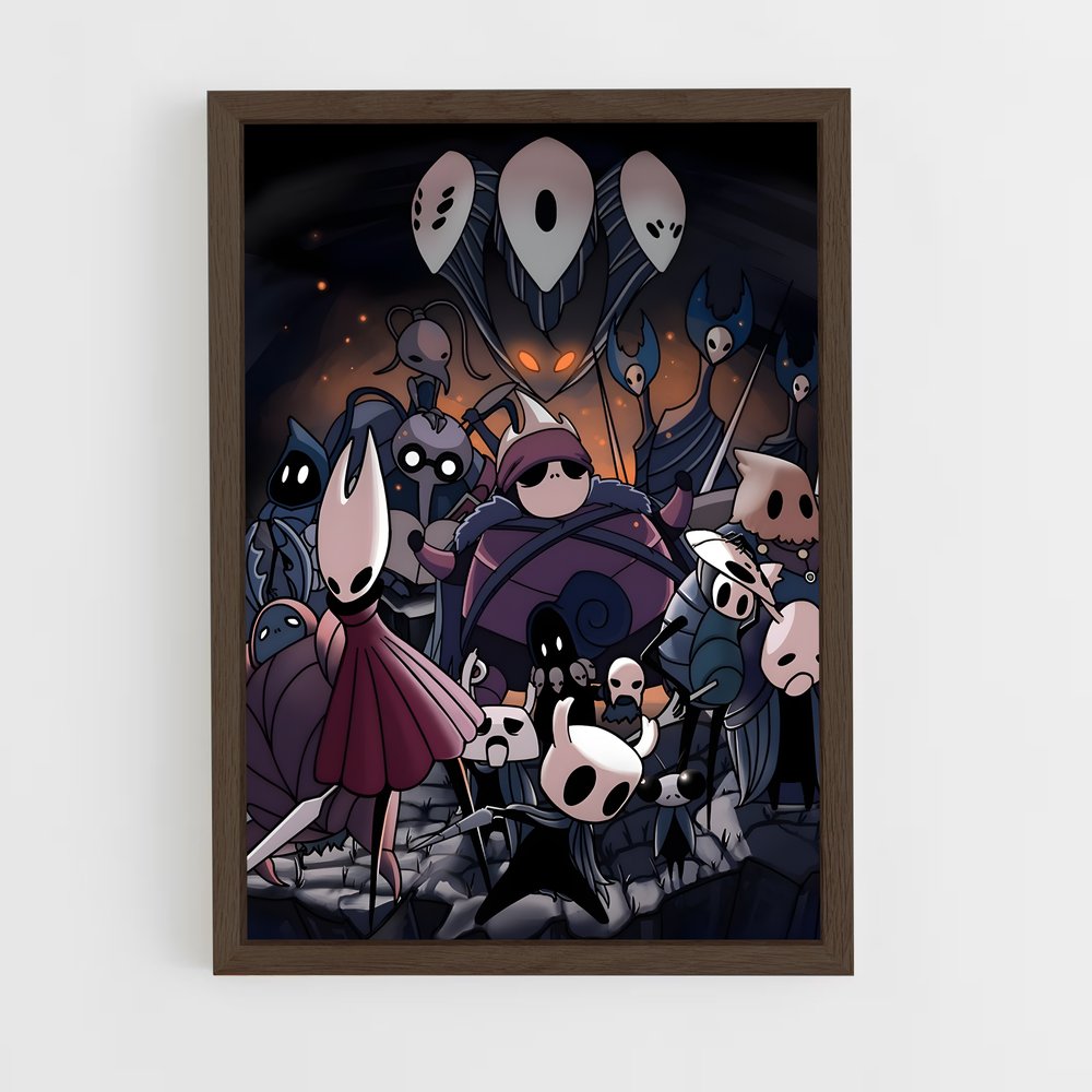 Poster Knight's Gathering – affiche Hollow Knight (vue 5)