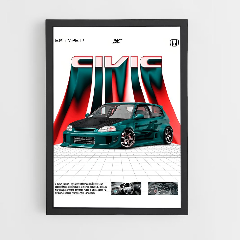 Poster Honda CBR 650F (vue 2)