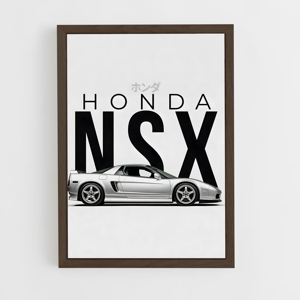 Poster Honda NSX (vue 5)