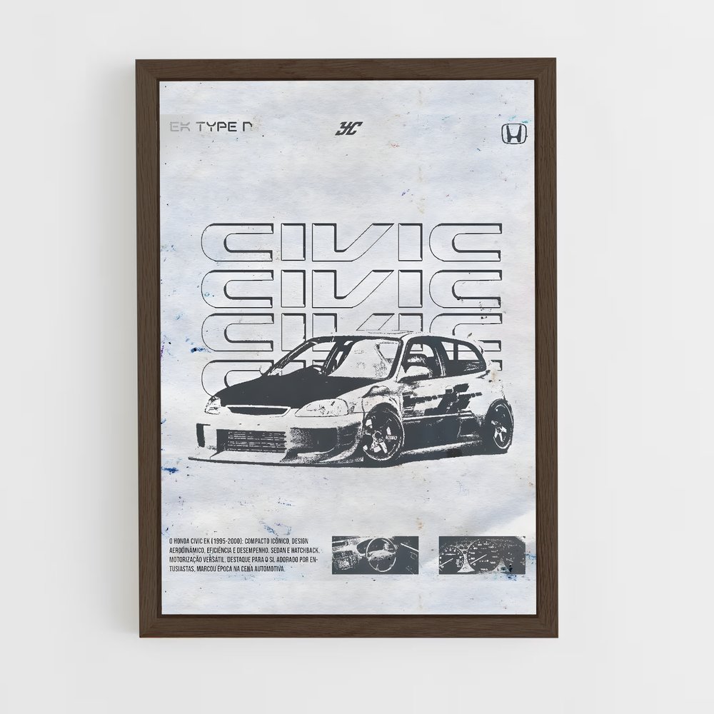 Poster 1983 CBR400F Vintage – affiche Honda (vue 5)