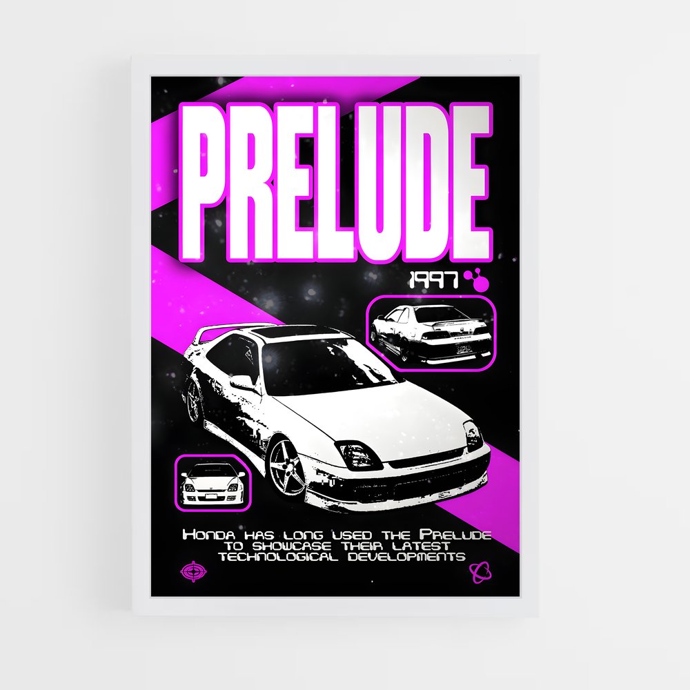 Poster Esprit Honda (vue 3)