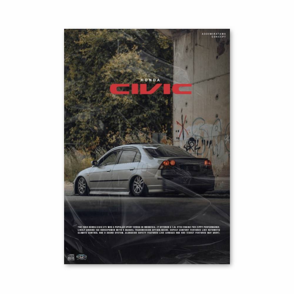 Poster Super Cub 1966 – affiche Honda