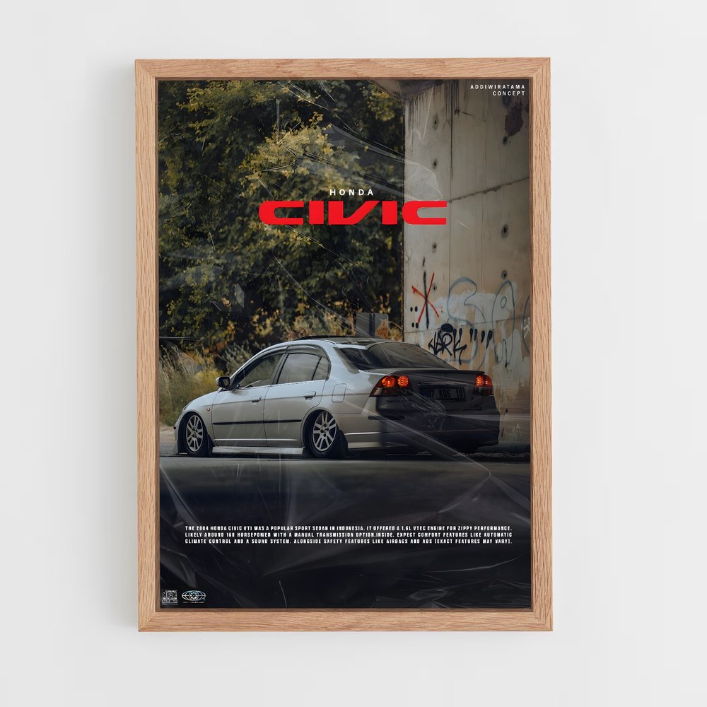 Poster Super Cub 1966 – affiche Honda (vue 4)